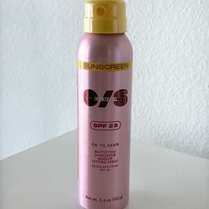 On 'Til Dawn Pink Mattifying Sunscreen Setting Spray SPF 28